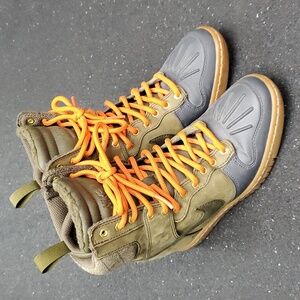 Nike Olive Dunk Sky Hi Sneakerboot Winter Ready 684954-300